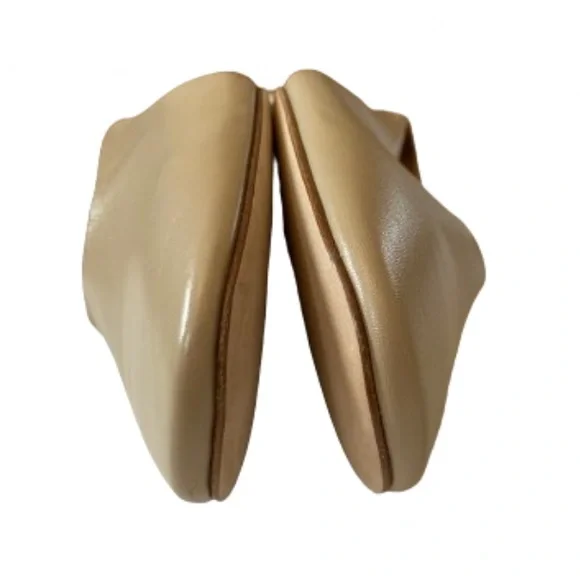 Aeyde Kirsten Latte Nappa Ballet Flat - 40 - Picture 5 of 8